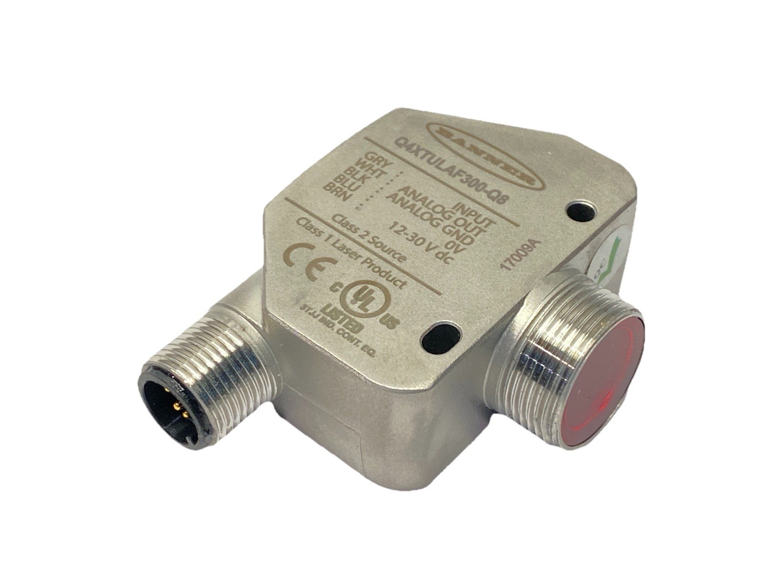 Q4XTULAF300-Q8 | Banner Q4X Series Rugged All Purpose Photoelectric Sensor 94691 - Used - Maverick Industrial Sales