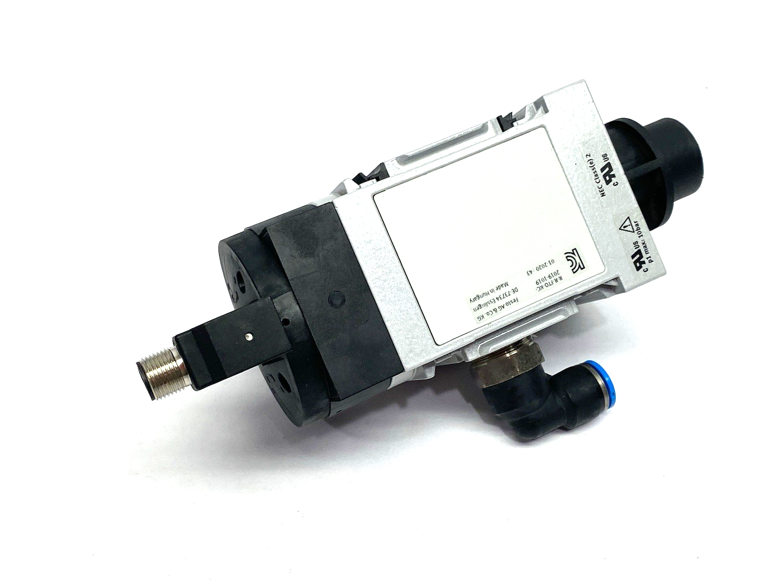 Festo MS6-EE-1/2-10V24P-S-AD7 On/Off Soft Start Valve, Built-In Switch 527682 - Maverick Industrial Sales