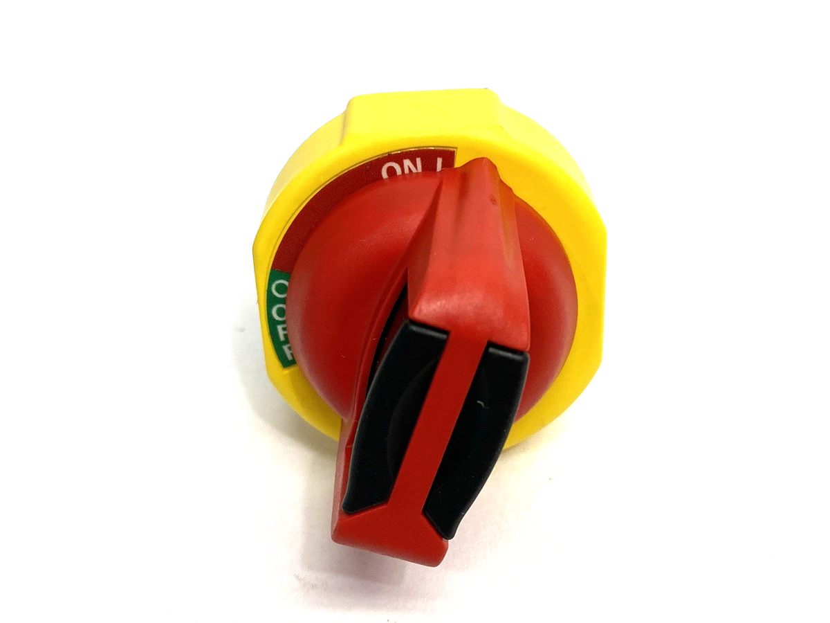 194E-SY | Allen Bradley Ser. A Rotary Disconnect Switch Handle Red/Yellow - New – Open box - Maverick Industrial Sales