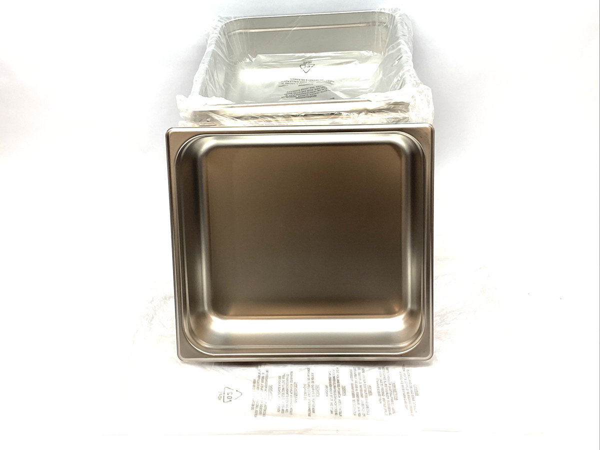 Choice 4070142 Steam Table Hotel Pan 2/3 Size 4" Deep Stainless Steel LOT OF 13 - Maverick Industrial Sales