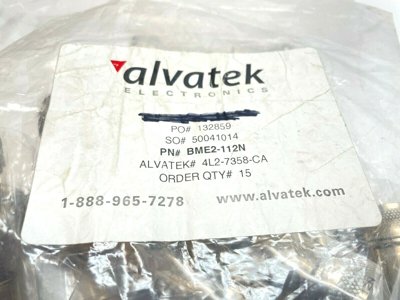 Milnec BME2-112N Straight Environmental Backshell Connector, 4L2-7358-CA - Maverick Industrial Sales