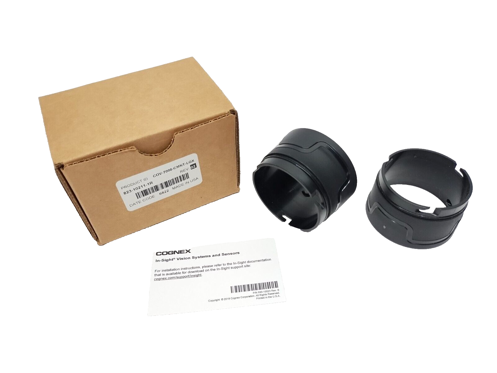 COV-7000-CMNT-LGX, 823-10211-1R | Cognex COV-7000-CMNT-LGX Rev 02 Vision System Cover Extender 823-10211-1R 2-PACK - New - Maverick Industrial Sales