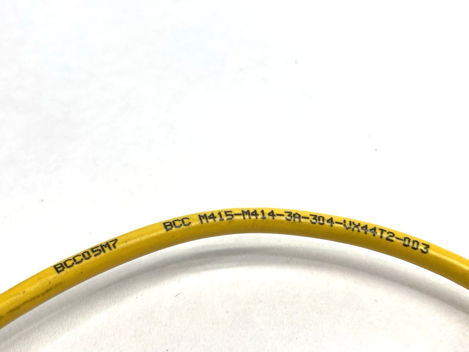 Balluff BCC M415-M414-3A-304-UX44T2-003 Double-Ended M12 Cable BCC05M7 LOT OF 2 - Maverick Industrial Sales