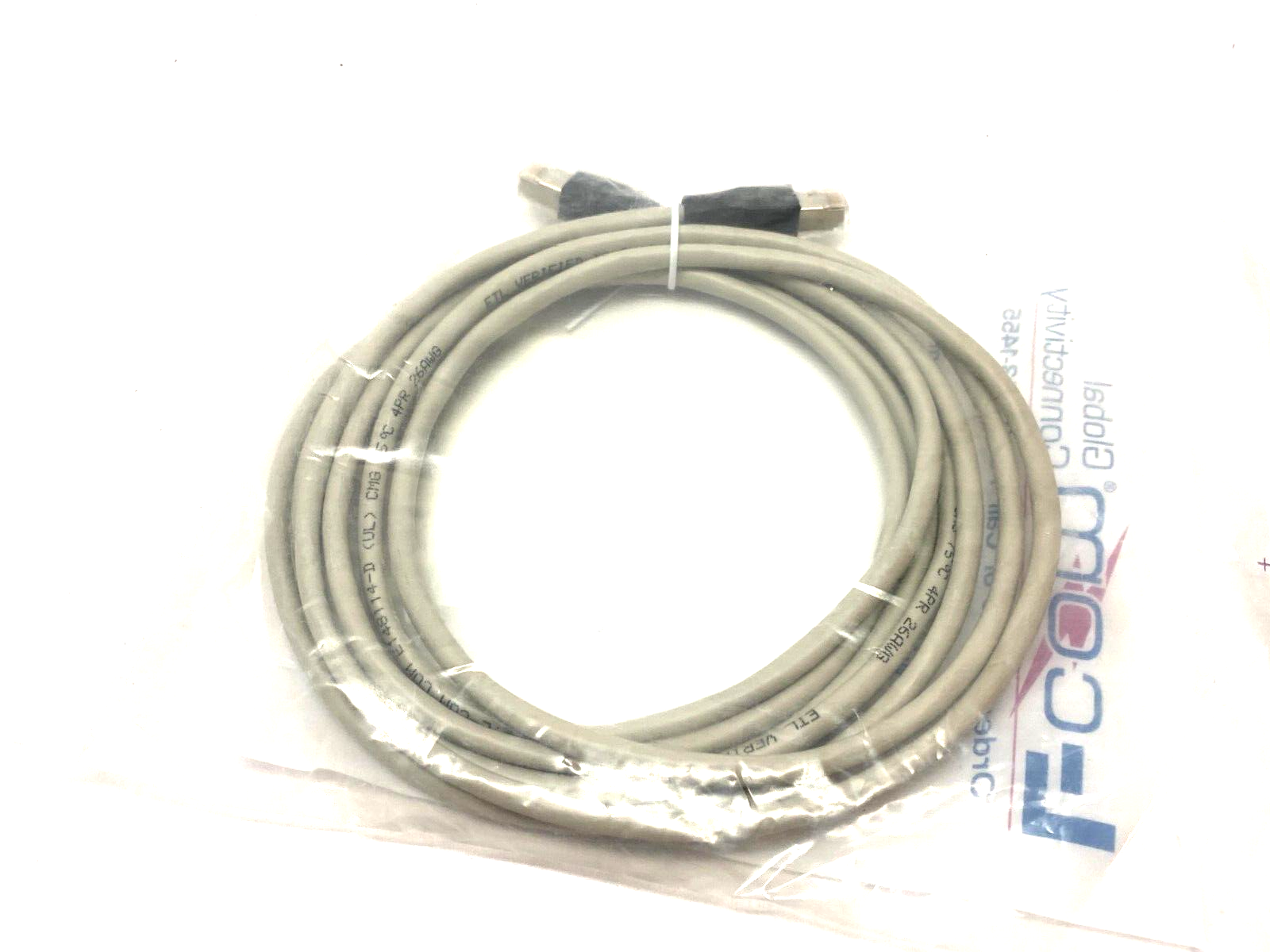 L-Com TRD855SCR-10 Cat5e Shielded Ethernet Cable Assembly Double Ended - Maverick Industrial Sales