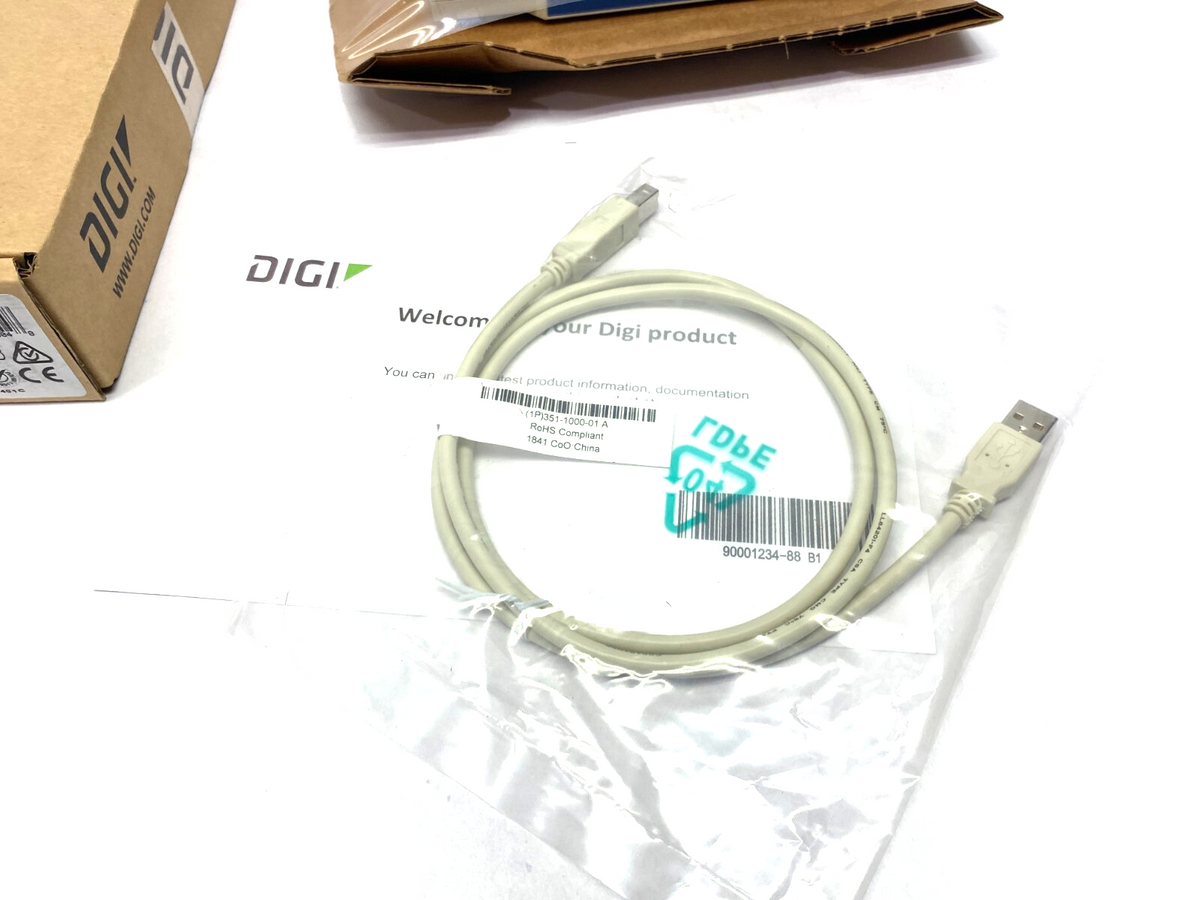 Digi 301-1000-04 Edgeport/4 Converter 4-Port RS-232 serial DB-9 - Maverick Industrial Sales