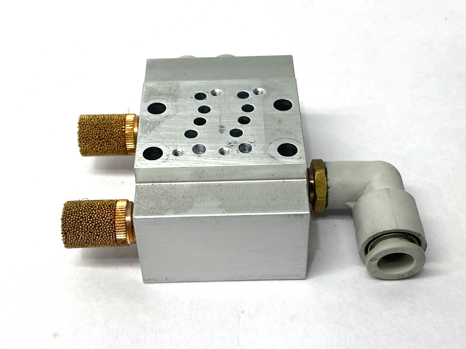 SS5Y3-41-02-C6 | SMC Pneumatic Manifold Base Mount - Used - Maverick Industrial Sales