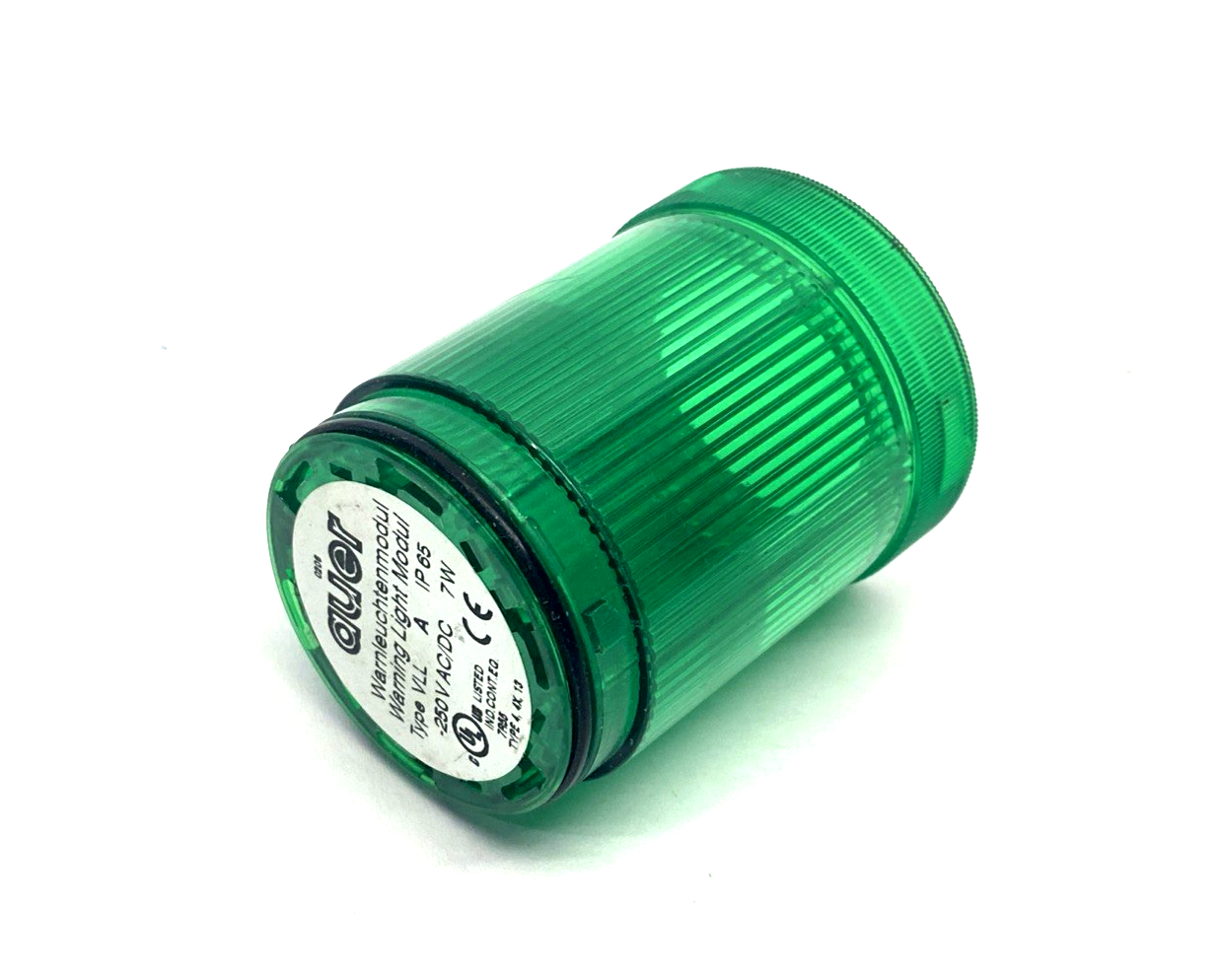 Auer 750006900 type VLL Steady Beacon Light Module, Green 0206, 750 006 900 - Maverick Industrial Sales
