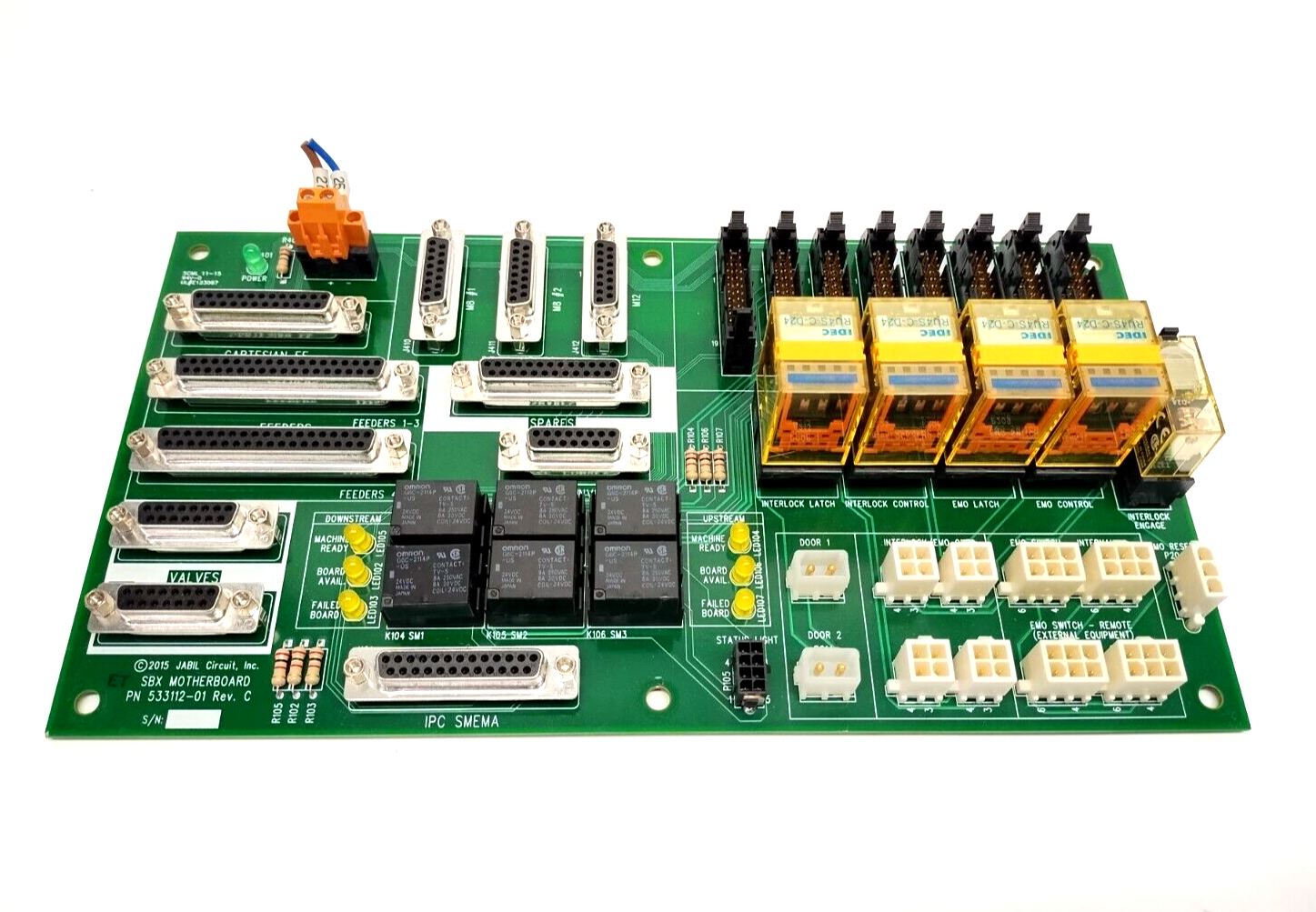 Jabil 533112-01 Rev. C SBX Motherboard - Maverick Industrial Sales