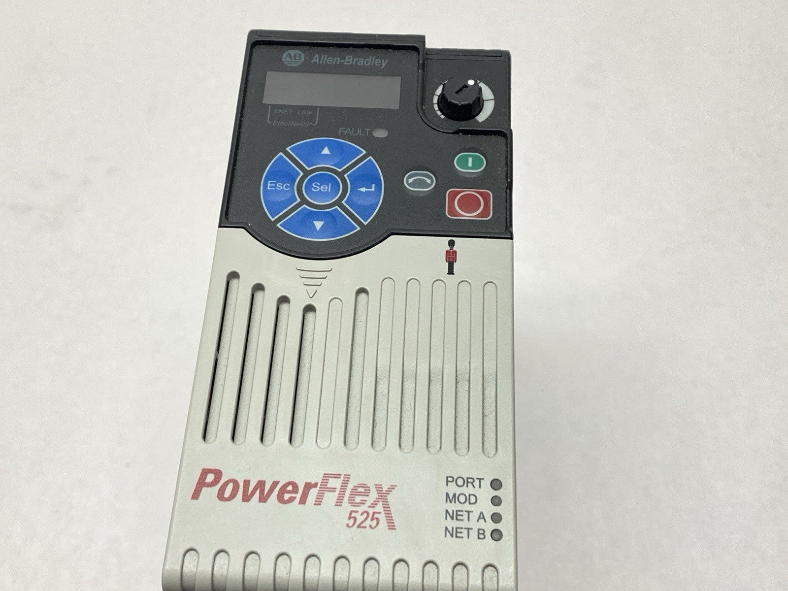25B-D2P3N104 | Allen Bradley Ser A PowerFlex 525 AC Drive 2.3A 0-460V 0.75kW/1HP - Used - Maverick Industrial Sales