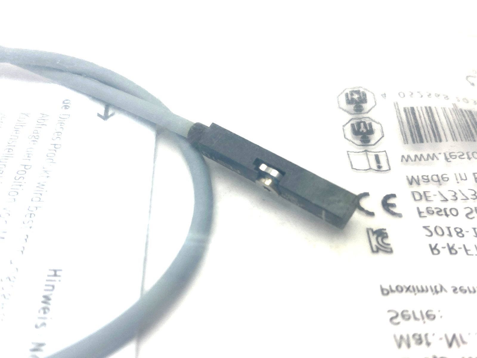 Festo SMT-8M-A-PS-24V-E-0,3-M8D Proximity Sensor M8 3-Pin PNP 574334 - Maverick Industrial Sales