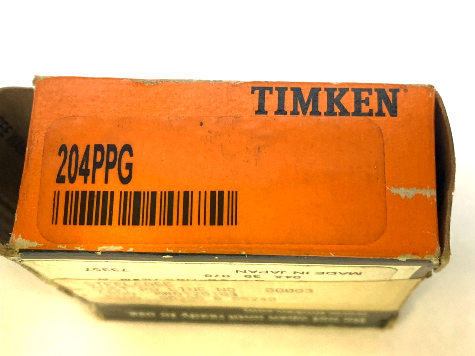 Timken 204PPG Deep Groove Ball Bearing 20x47x14mm Double Contact Seal LOT OF 2 - Maverick Industrial Sales