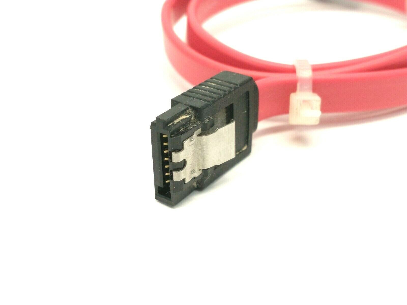 Serial ATA SATA Double Ended Cord Set w/ Locking Latch 20in LOT OF 2 - Maverick Industrial Sales
