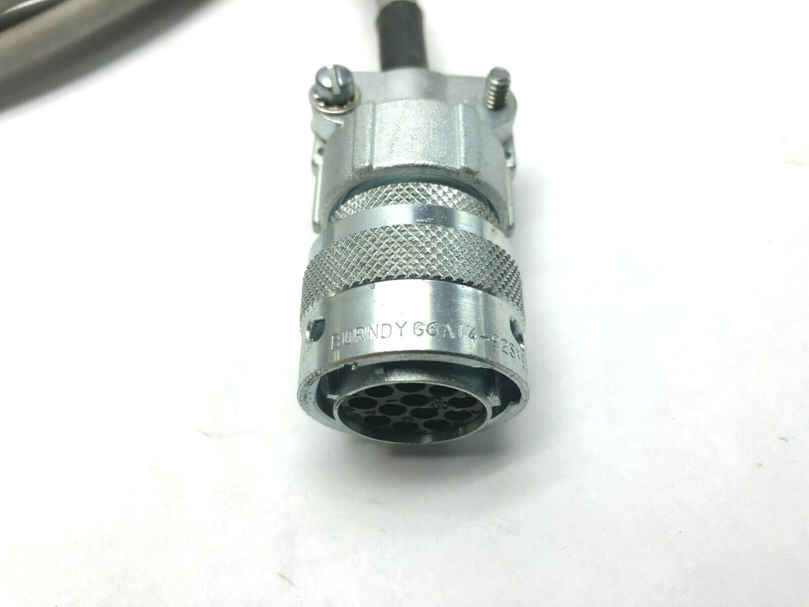 Mitutoyo CMM Machine Control Cable Burndy G6A14-02SNE 11-Pin Connector - Maverick Industrial Sales