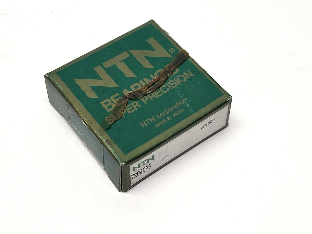 7204CP5 | NTN Angular Contact Bearing - New - Maverick Industrial Sales