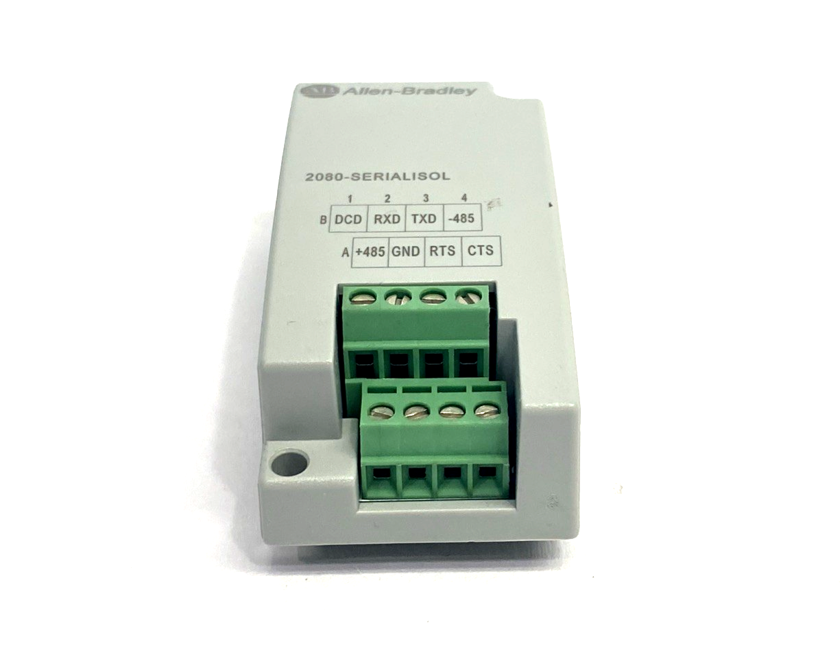 2080-SERIALISOL | Allen Bradley Ser. A Micro800 Isolated Serial Port Plug-In - Used - Maverick Industrial Sales