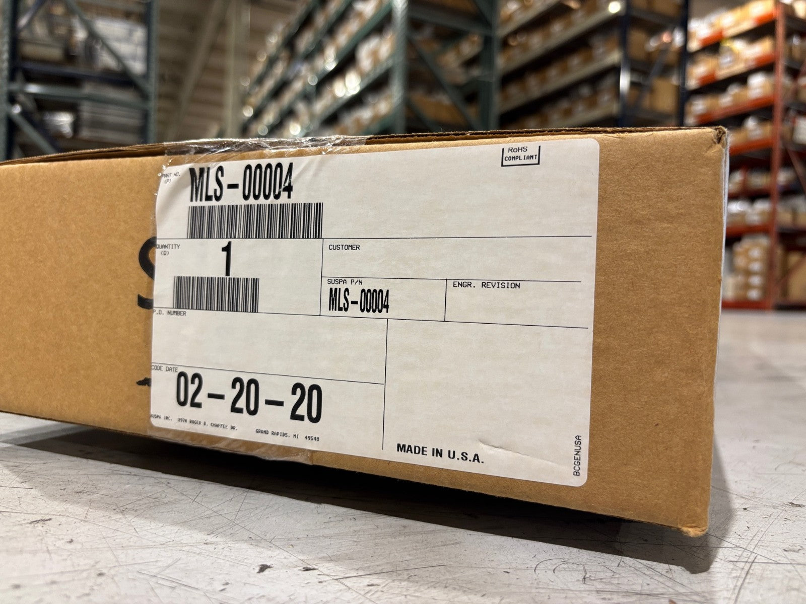 Suspa Movotec Lift Systems MLS-00004, Bolt-On, Crank Table Lifting System, 400mm - Maverick Industrial Sales