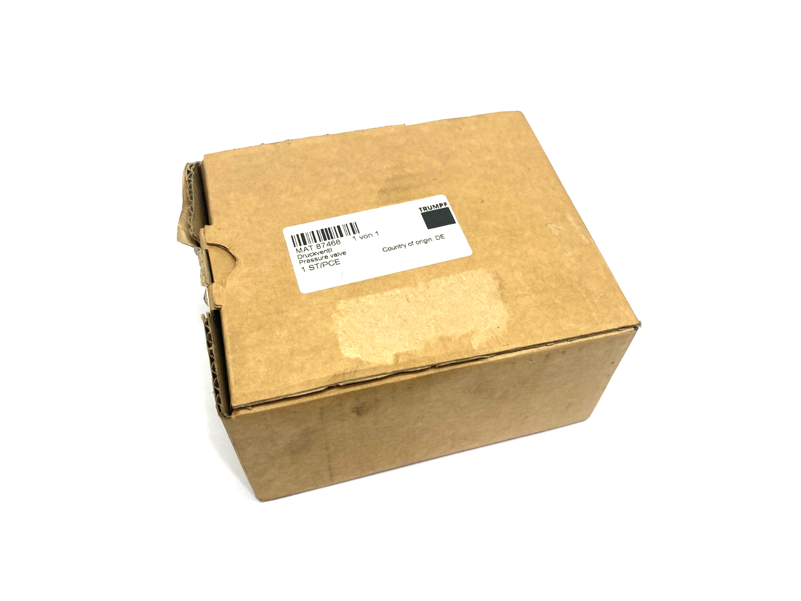 Trumpf 87468 Pressure Valve - Maverick Industrial Sales