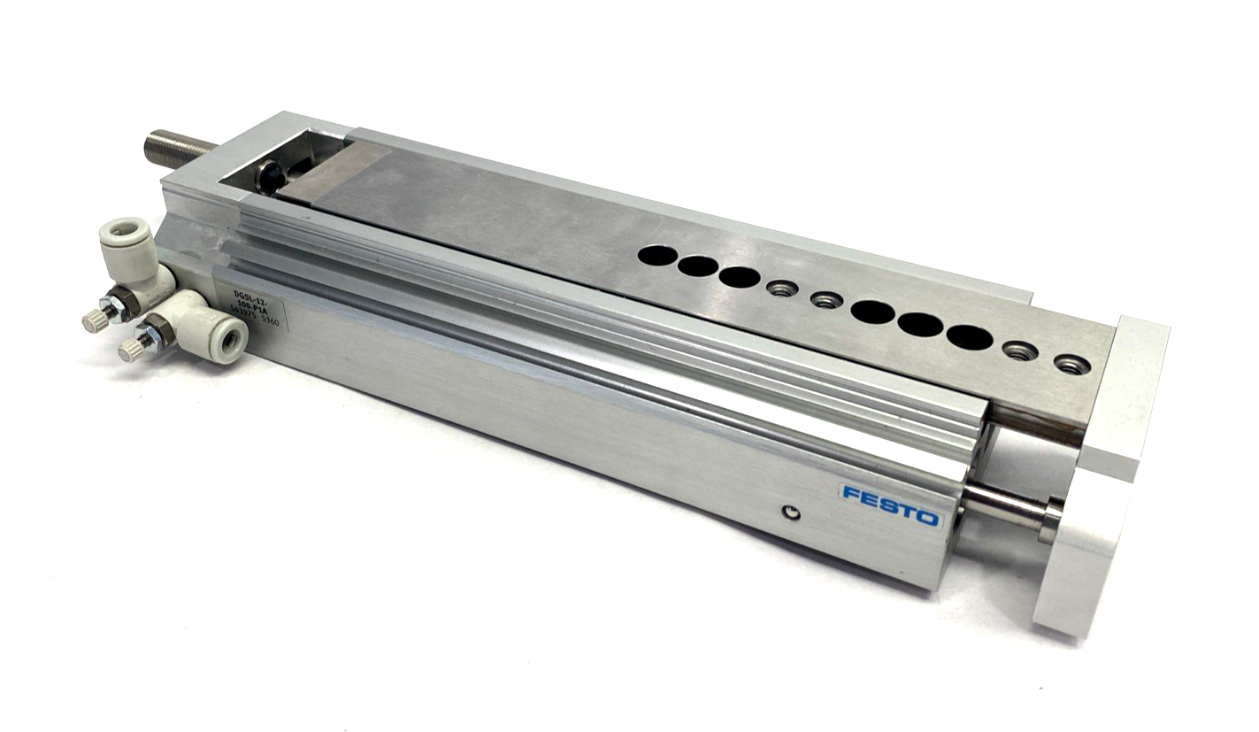 Festo DGSL-12-100-P1A Pneumatic Mini Slide 16mm Dia. 100mm Stroke - Maverick Industrial Sales