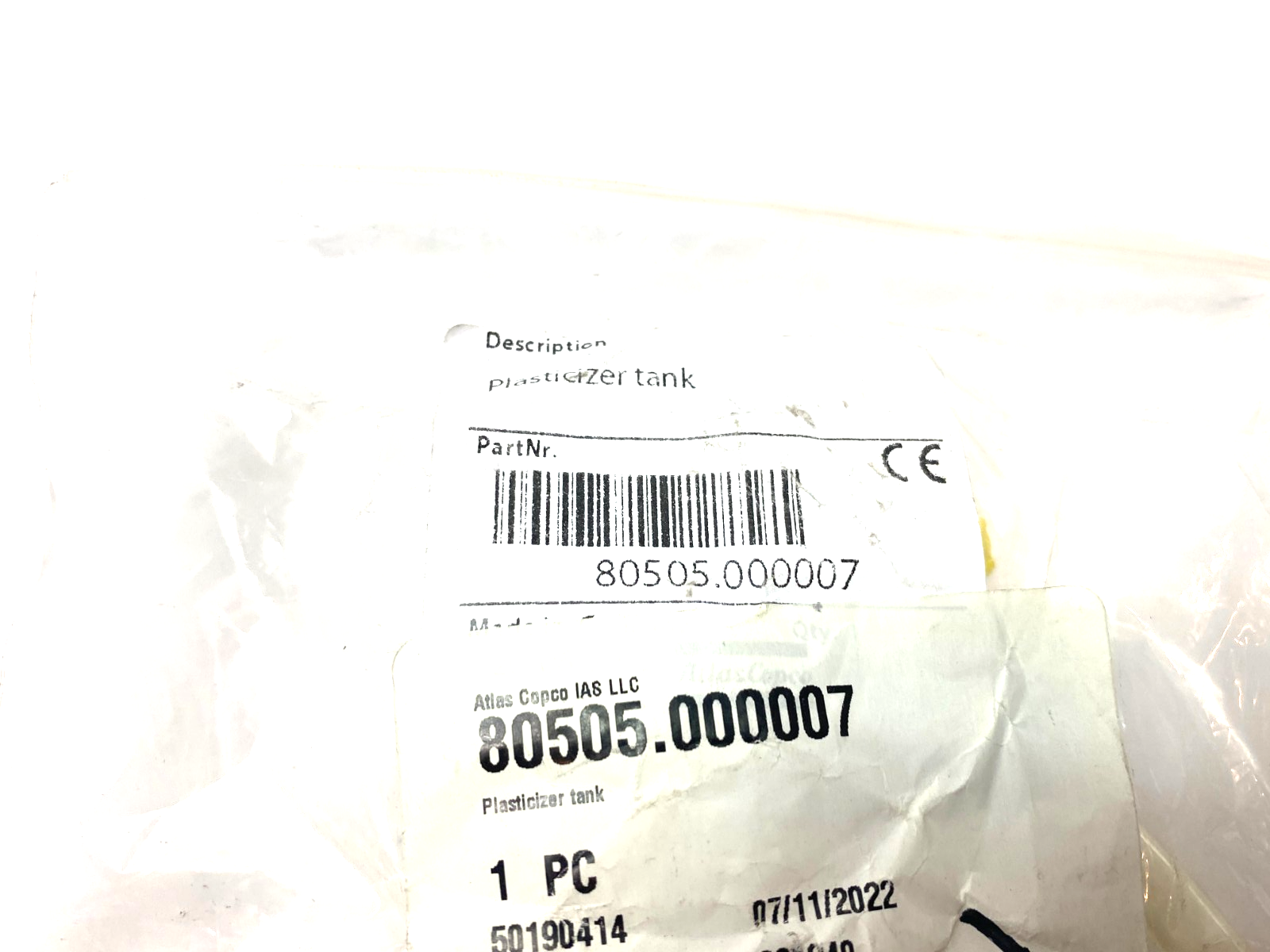 Atlas Copco 80505.000007 Electric Auto Drain Tank Hose Assembly - Maverick Industrial Sales