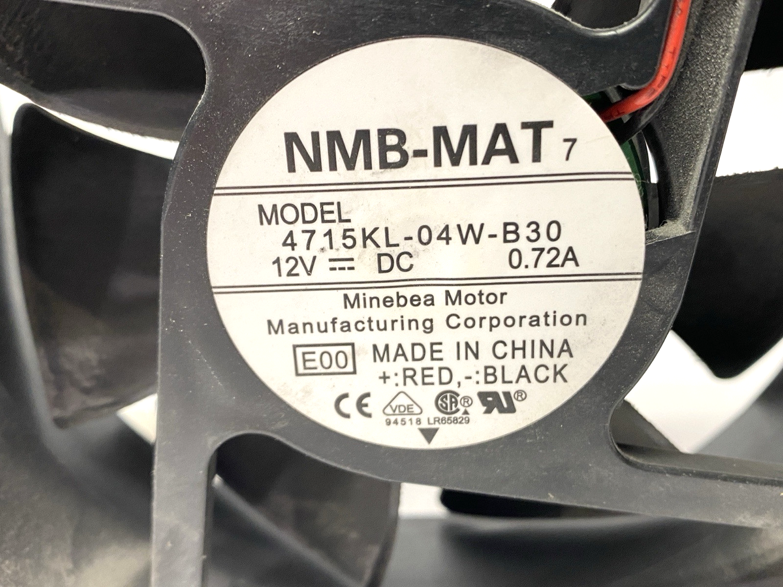 4715KL-04W-B30 | NMB Axial Cooling Fan 12VDC LOT OF 2 - Used - Maverick Industrial Sales