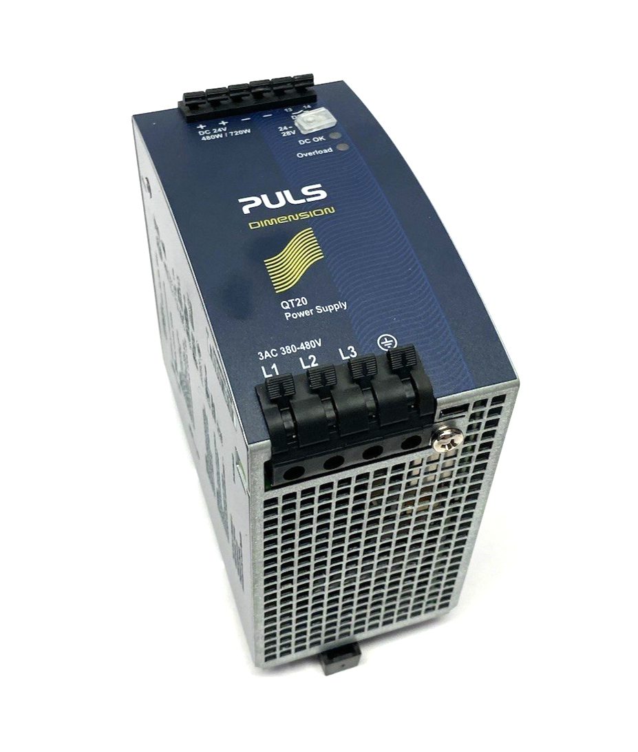 QT20.241 | Puls Dimension Power Supply 3-Phase 24V, 20A, 480W - Used - Maverick Industrial Sales