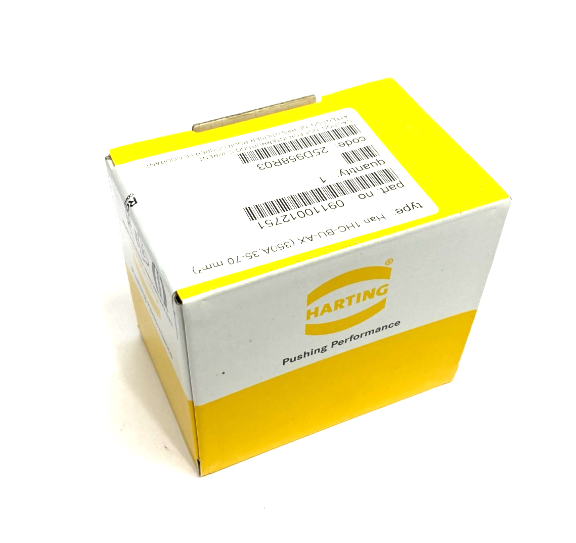 Harting 09110012751 Modular Female Insert 1-Pos Han 1HC-bu-AX (350A,35-70mm2) - Maverick Industrial Sales