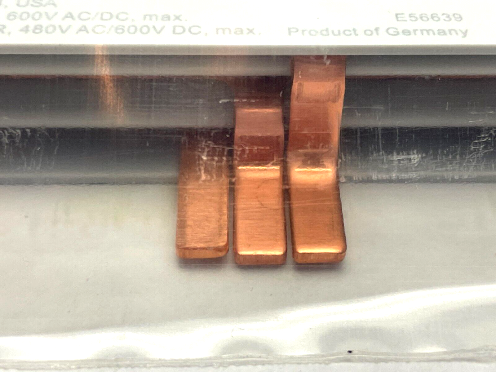 1492-A3B1 | Allen Bradley Ser. A Busbar 3-Pole, 57-Pins, 3-Phase 100A - New - Maverick Industrial Sales
