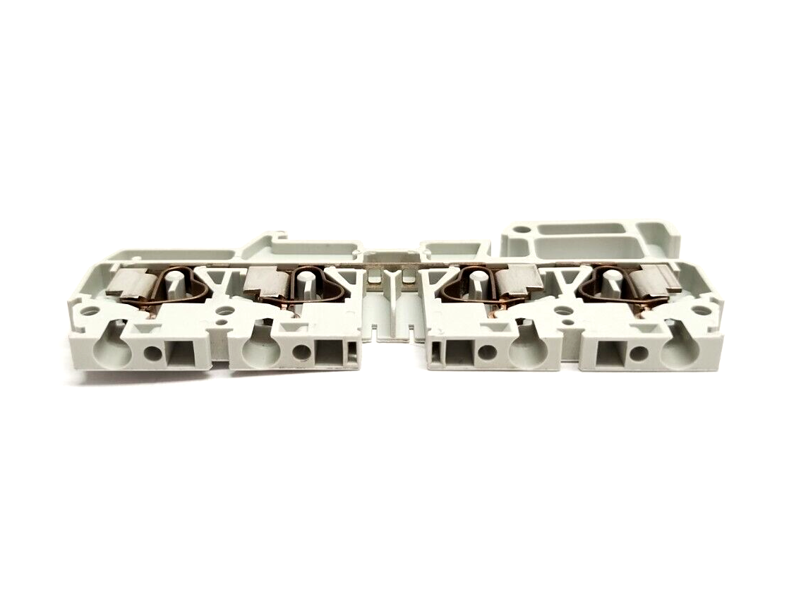 Morsettitalia EURO QM2/2 2.5/35 Terminal Block 5mm Thick, Gray 42414 LOT OF 20 - Maverick Industrial Sales