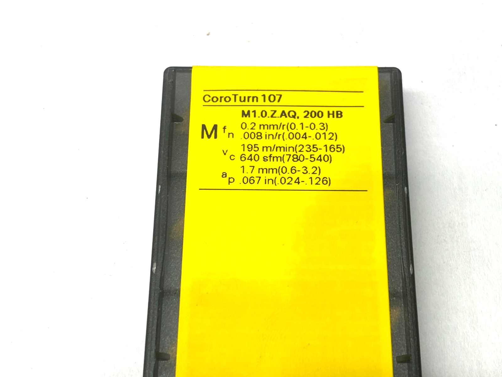 DCMT 11 T3 08-MM 2025 | Sandvik Coromant CoroTurn® 107 Turning Insert 5730512 - New - Maverick Industrial Sales