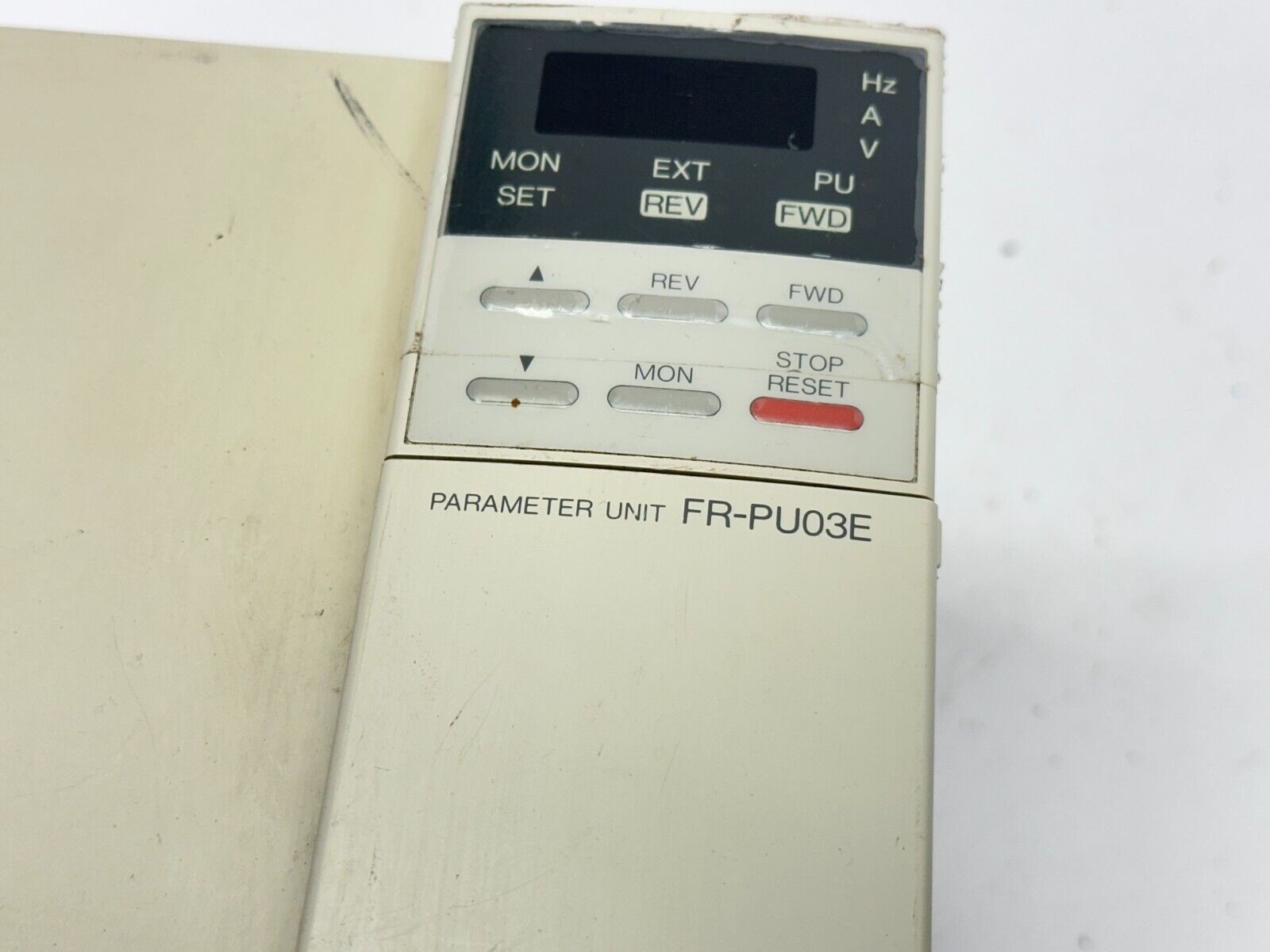 Mitsubishi FR-A044-1.5K-CD AC Drive 4A 2HP 3PH w/ FR-PU03E Parameter Unit - Maverick Industrial Sales