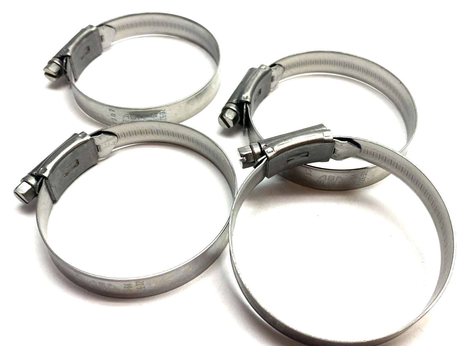 45945K31 Worm-Drive Clamp with Smooth Band for Soft Hose/Tube LOT OF 4 - Maverick Industrial Sales
