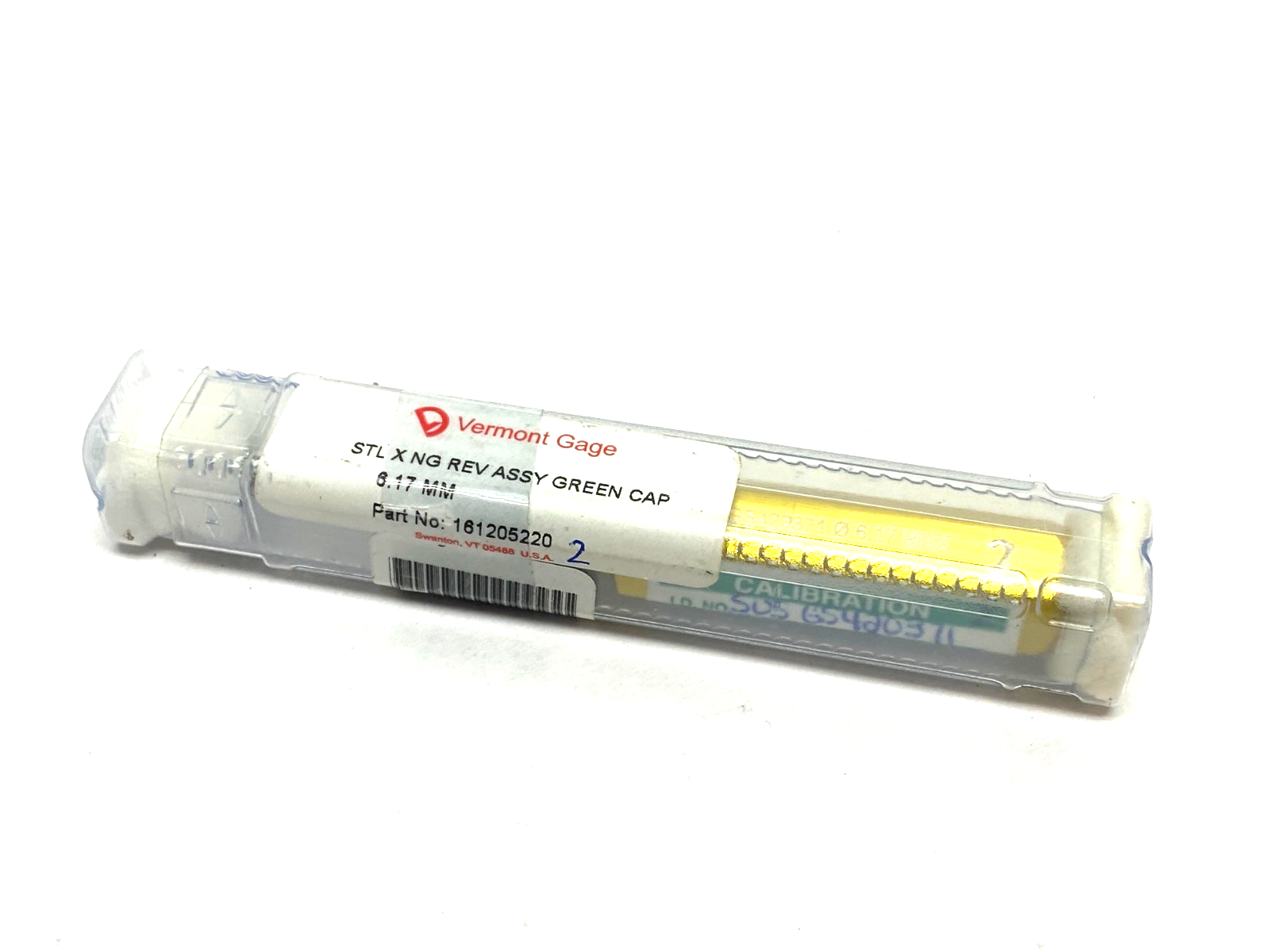 161205220 | Vermont Gage Steel X NOGO 6.17mm Reversible Gage Handle Assembly - New - Maverick Industrial Sales