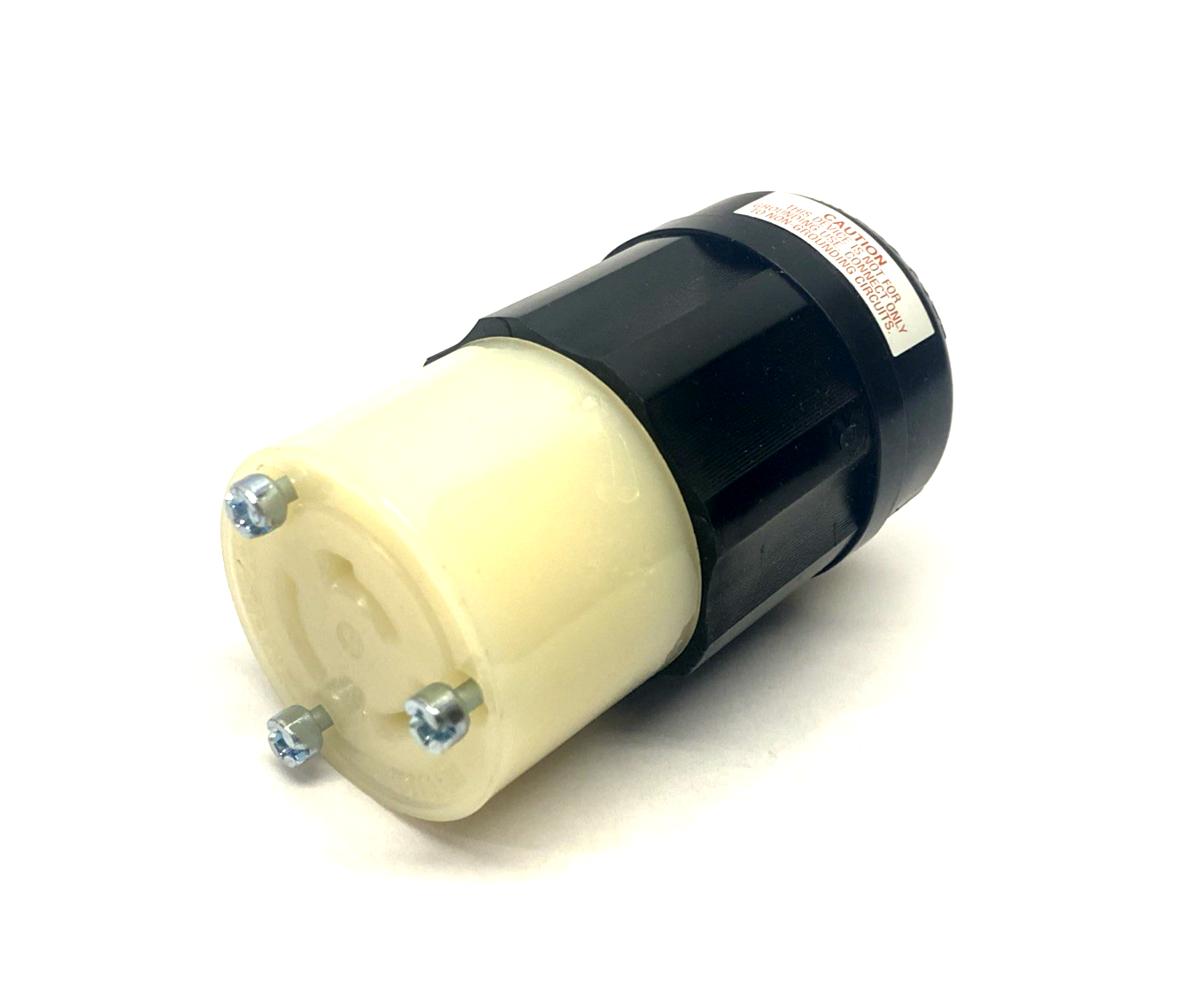 Leviton 7314-C Locking Connector, 3-Pole 3-Wire 20A 125/250V #18-10 AWG - Maverick Industrial Sales