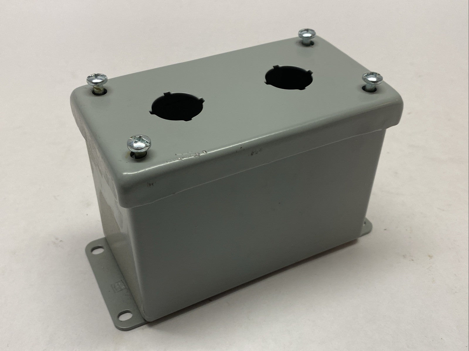 Hoffman E2PBGXM Deep Pushbutton Enclosure 2PB x 22.5mm - Maverick Industrial Sales