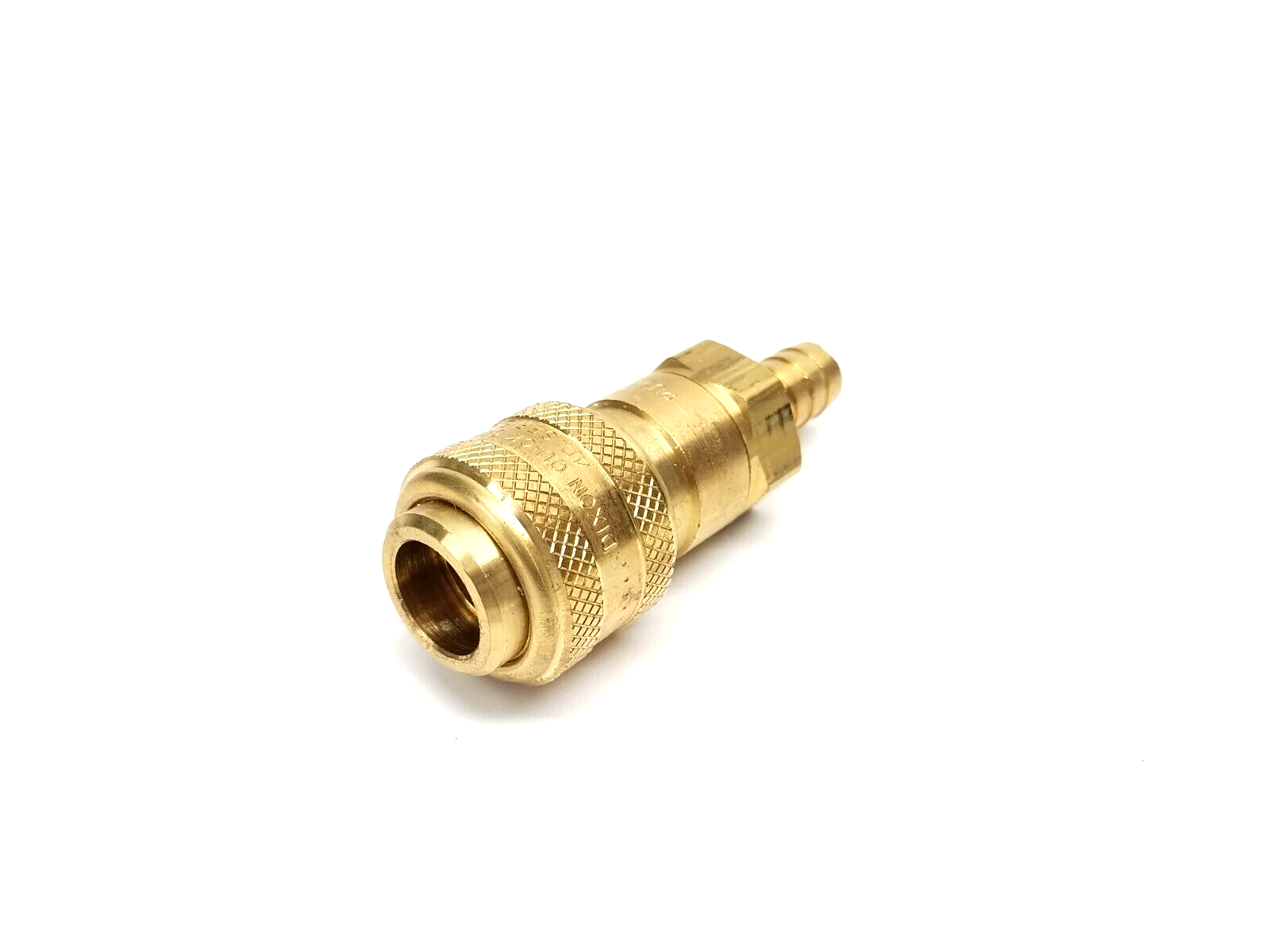 Dixon 4DS4-B Pneumatic Automatic Hose Barb Coupler 1/2" Hose I.D. 1-1/16" Hex - Maverick Industrial Sales