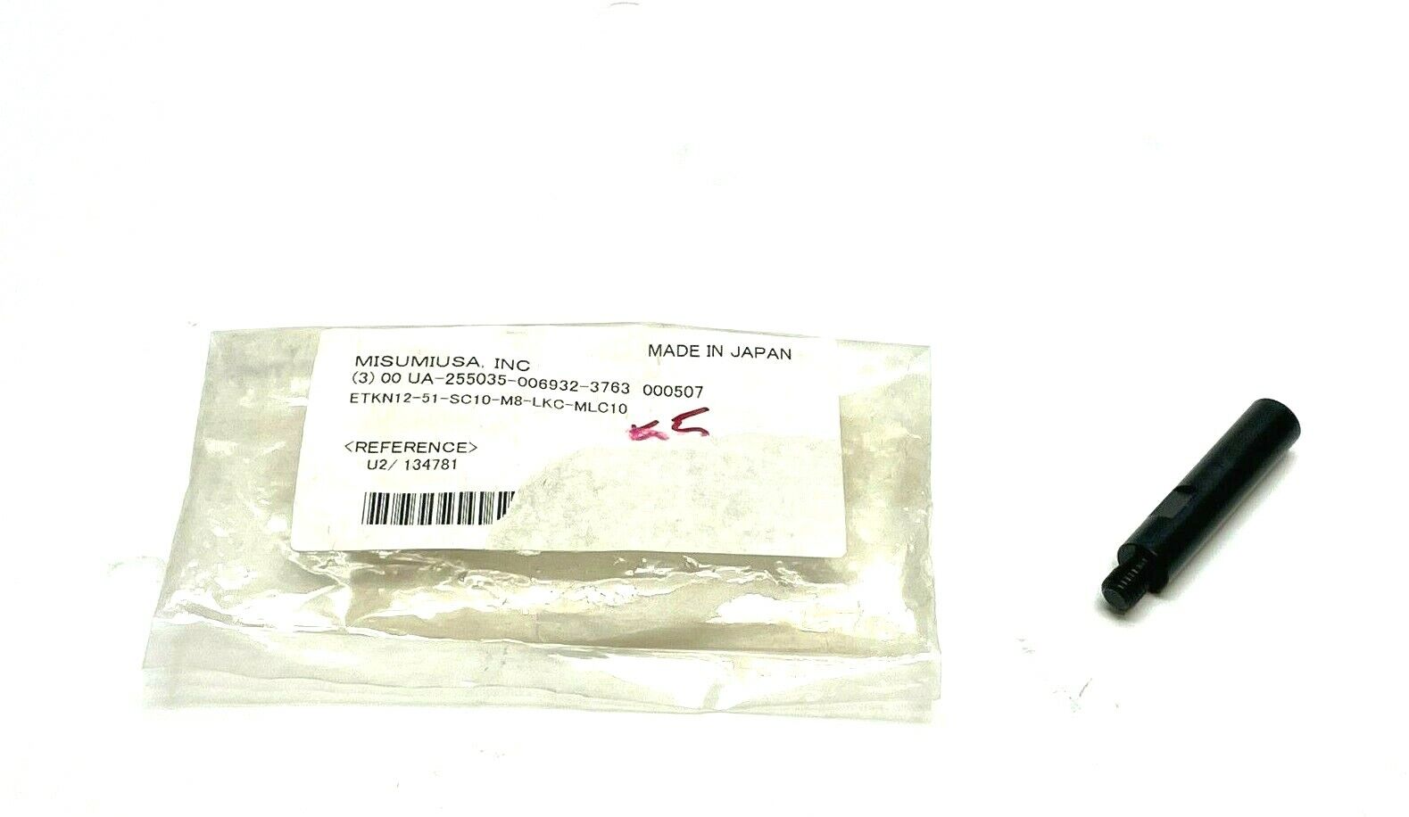 MiSUMi ETKN12-51-SC10-M8-LKC-MLC10 Threaded Circular Posts - Maverick Industrial Sales