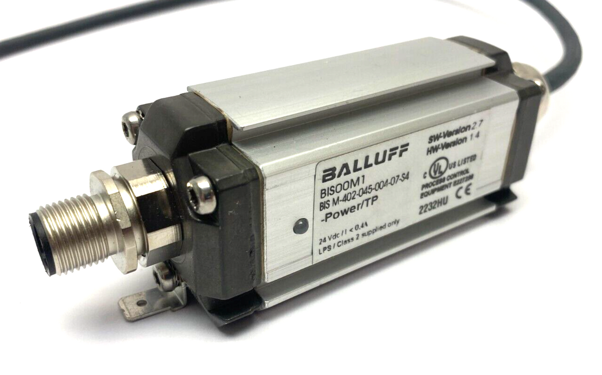 Balluff BIS M-402-045-004-07-S4 HF RFID Head Processor Unit BIS00M1 BROKEN HEAD - Maverick Industrial Sales