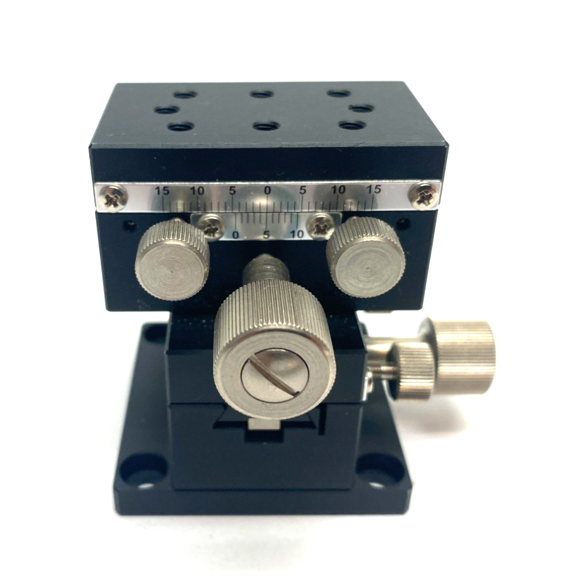 MiSUMi XYDTSC50 Dovetail Rack & Pinion Manual XY Axis Stage, Low-Profile 30mm - Maverick Industrial Sales