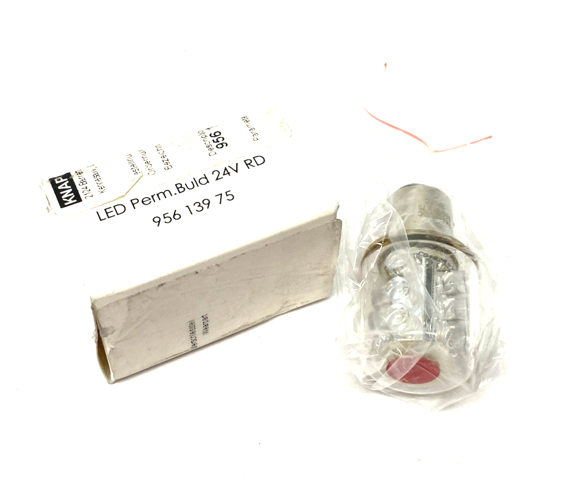 Werma 956.139.75 Permanent LED Beacon Bulb 24V Red - Maverick Industrial Sales