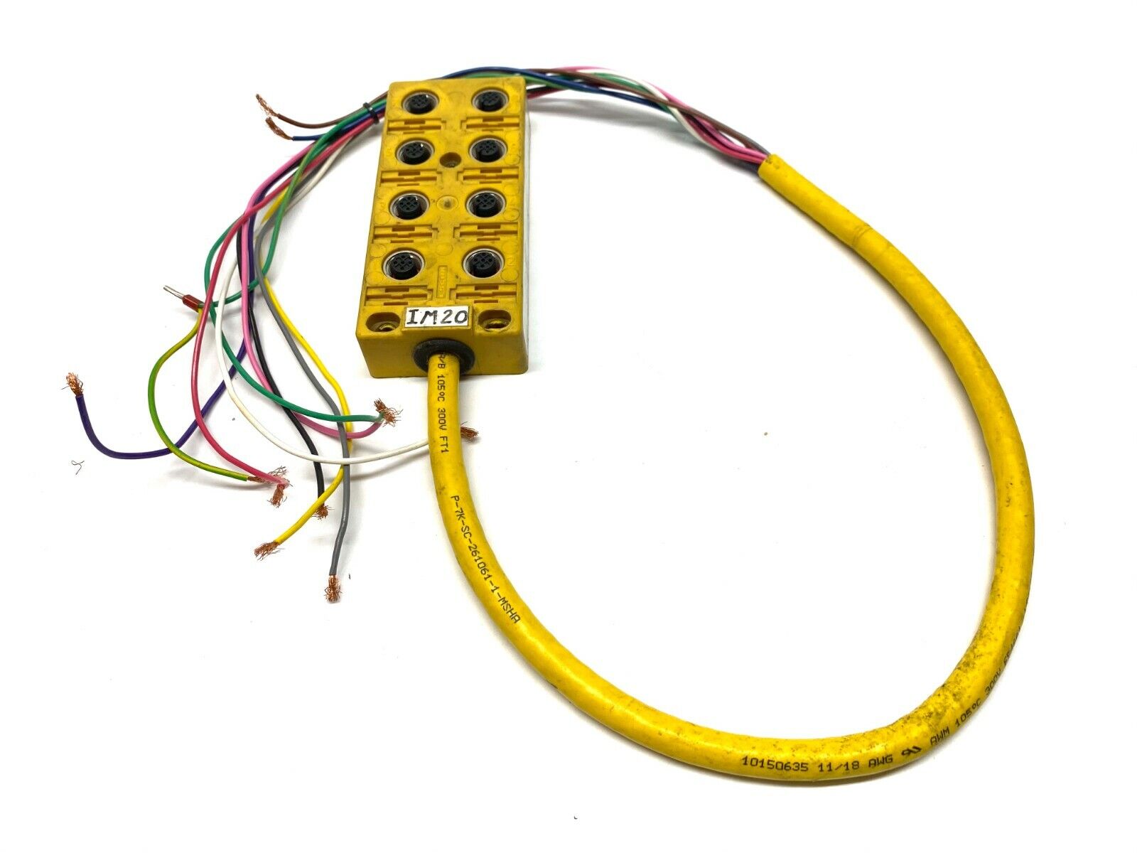 Turck VB 80-5 Eurofast 8-Port Junction Box U7013 - Maverick Industrial Sales