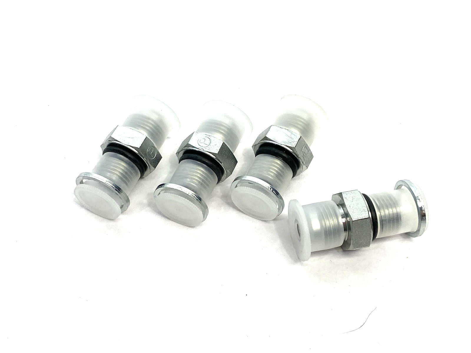 6F4OMXS | Parker Triple-Lok® 37° Flare JIC Tube Straight Male Adapter LOT OF 4 - New – Open box - Maverick Industrial Sales
