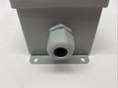 Hoffman E1PB Pushbutton Enclosure 3-1/2"L x 3-1/4"W x 2-3/4"D w/ UP/DOWN Button - Maverick Industrial Sales