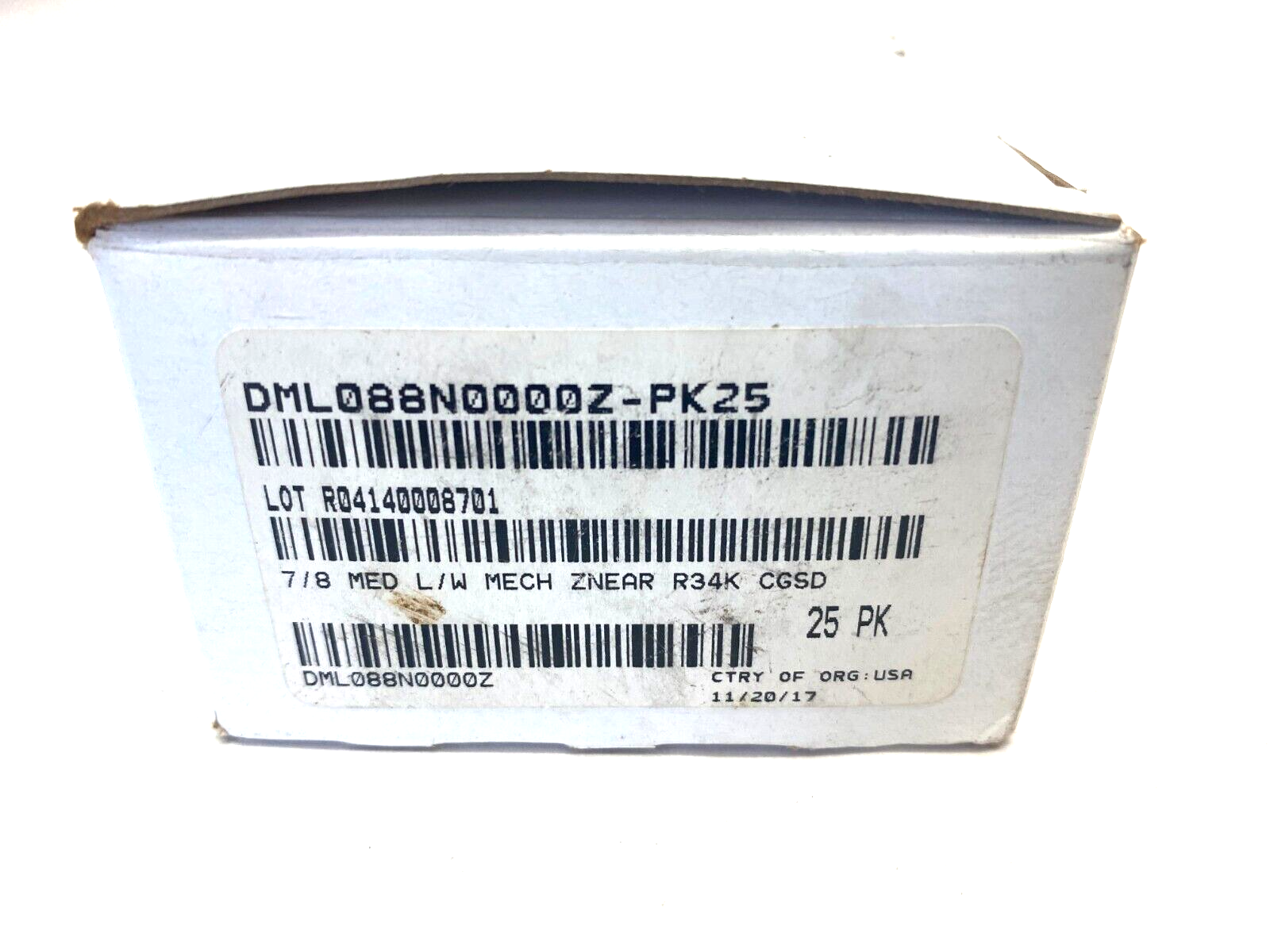 DML088N0000Z-PK25 Split Lock Washer 7/8" Med L/W Mech Znear R34K CGSD PKG OF 25 - Maverick Industrial Sales