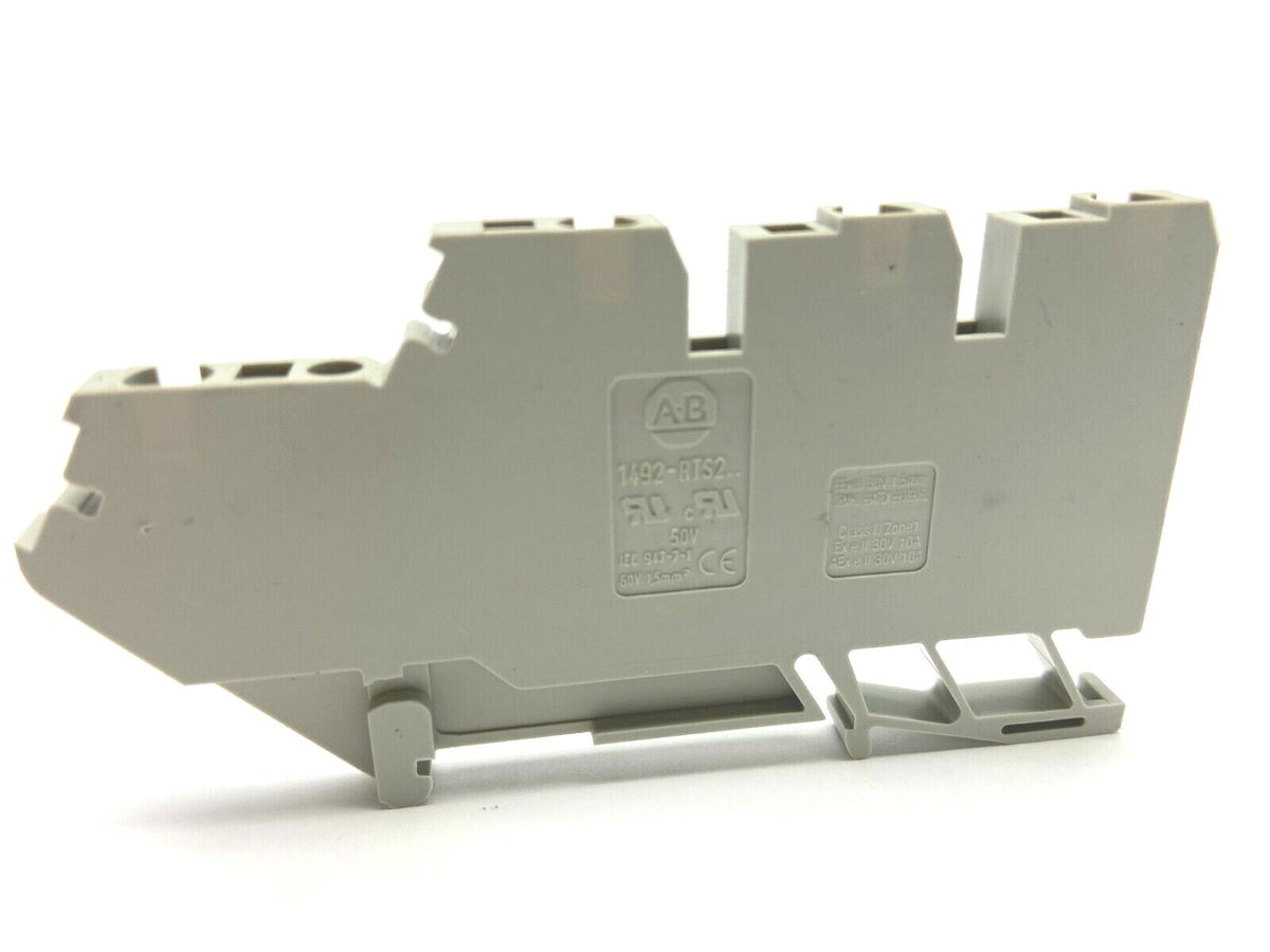 1492-RTS2 | Allen Bradley Gray Terminal Block 50V - Used - Maverick Industrial Sales