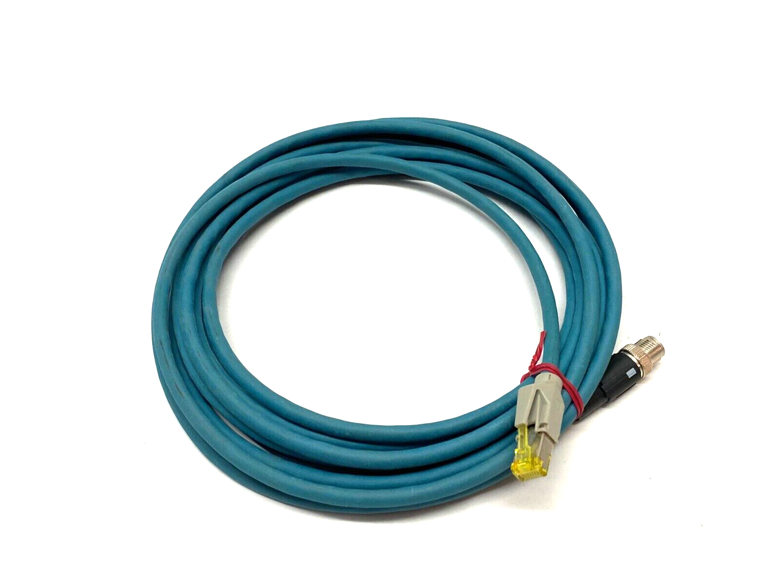 Keyence OP-88665 Ethernet Connection Cable M12 X-Coded 8-Pin to RJ45 - Maverick Industrial Sales