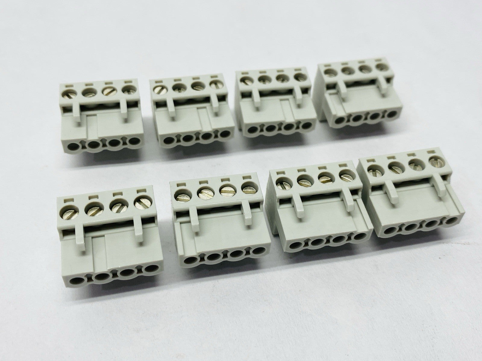 Euchner CES-EA-TC-AK08-104776 Plug In Screw Terminal Connector LOT OF 8 - Maverick Industrial Sales