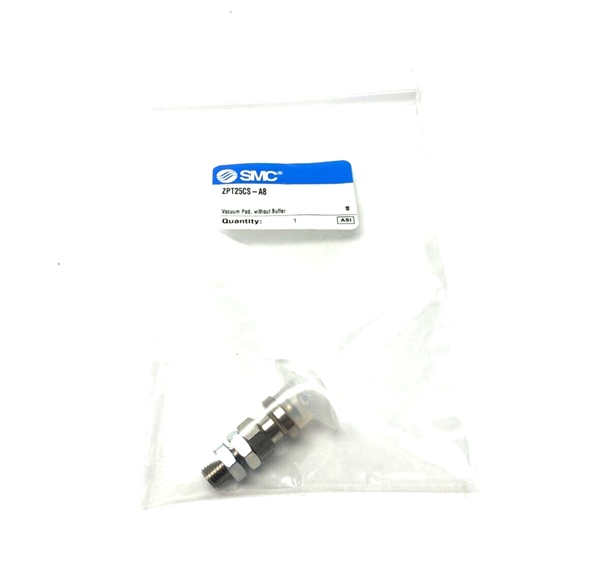SMC ZPT25CS-A8 Vacuum Pad w/o Buffer - Maverick Industrial Sales