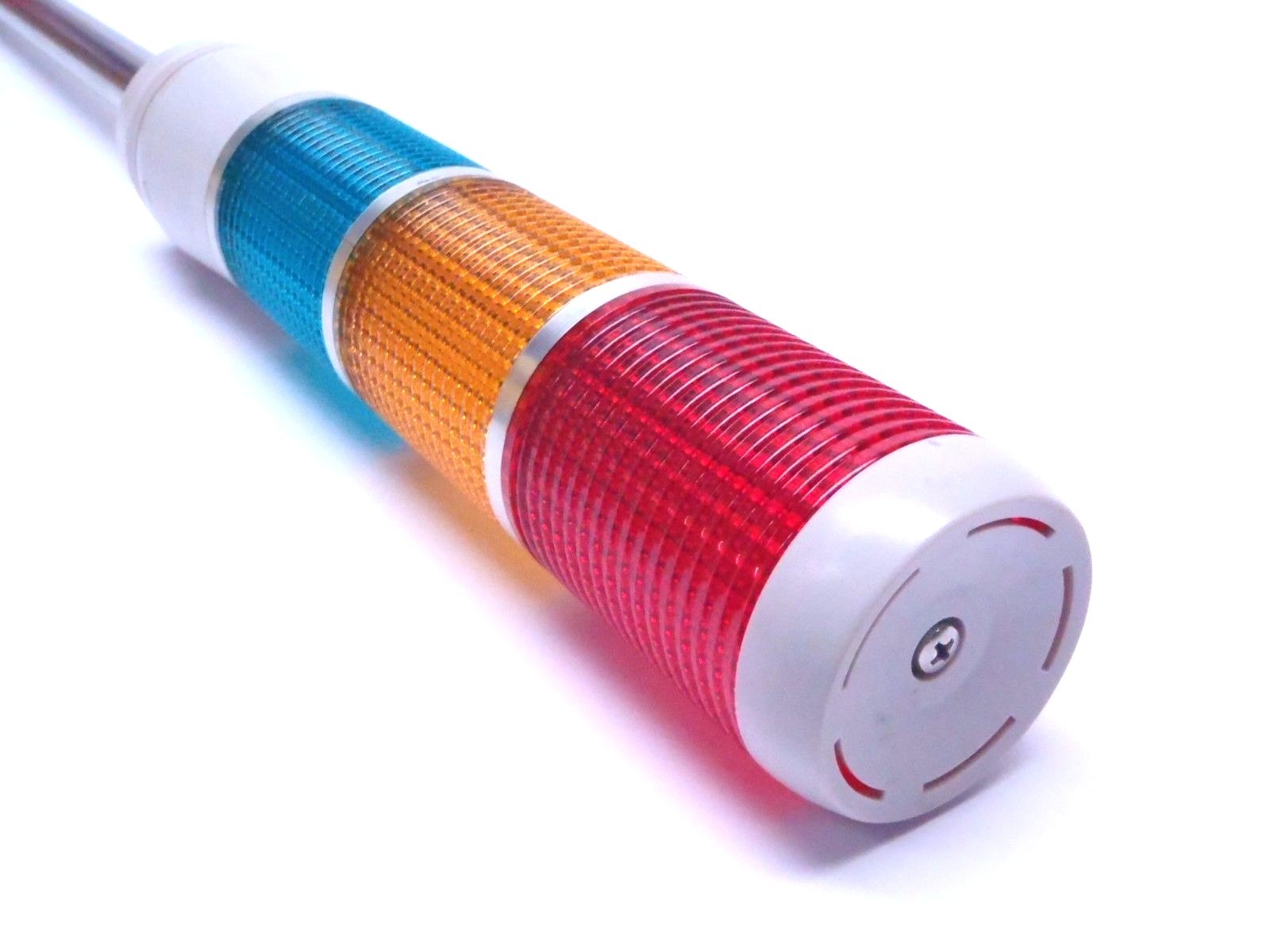 Patlite LR6-502-WJ-B-W-RYG LED Tower Light Red/Amber/Green w/Signal - Maverick Industrial Sales