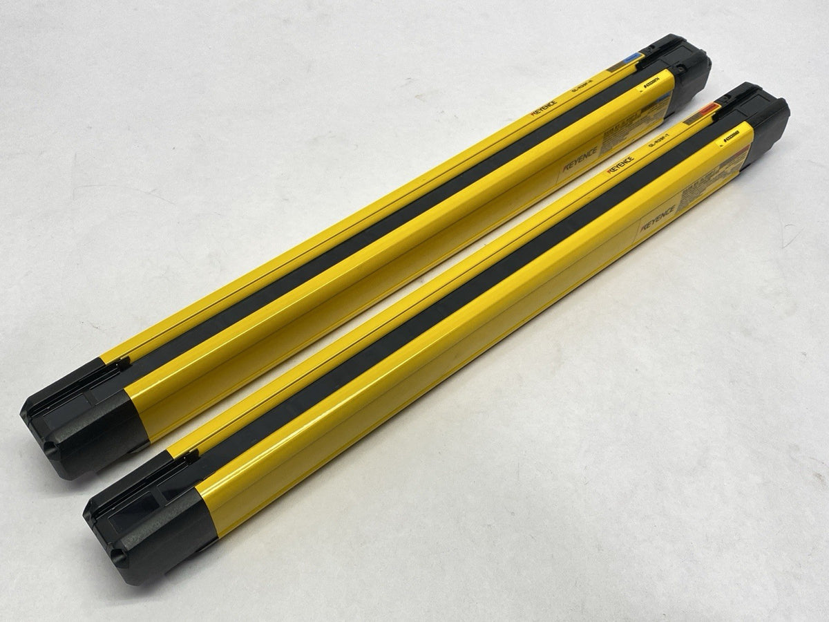 Keyence GL-R39F Safety Light Curtain Set Finger-Protection Type 39 Optical Axes - Maverick Industrial Sales