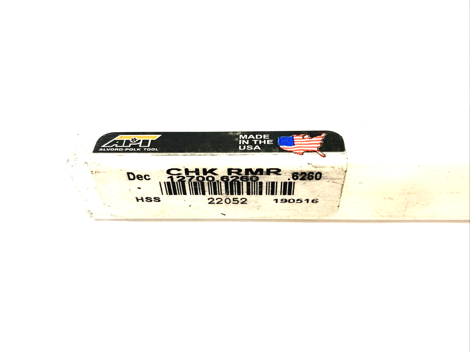 Alvord-Polk Tool 12700.6260 Chucking Reamer HSS 22052 - Maverick Industrial Sales